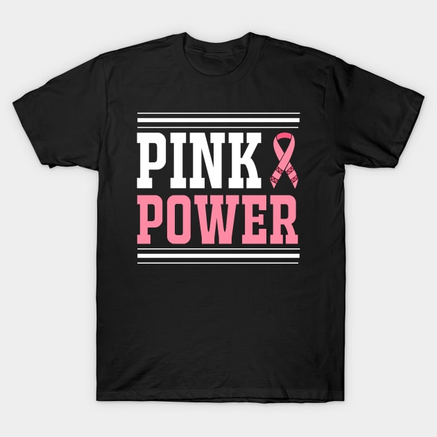 Pink Power T Shirt For Women Men T-Shirt by Pretr=ty